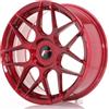 JAPAN RACING Un Cerchio in Lega Personalizzato Japan Racing JR18 18x7.5 ET25-40 Rosso Platino