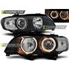 Tuning Tec Coppia Fari Fanali Tuning Anteriori X5 E53 09.99-10.03 ANGEL EYES Nero XENON D2S