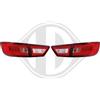 Diederichs Set (4 pezzi )fari Fanali posteriori TUNING CLIO 11.2012- 2016 berlina LED rossi