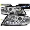Tuning-Tec Fari anteriori diurni cromati per Audi A6 06.01-05.04 -LPAU45