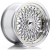 Jr Wheels Un cerchio JR JR9 16x9 ET20 4x100/108 Argento con bordo lavorato