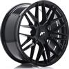 Jr Wheels Un cerchio JR JR28 18x8,5 ET20-40 5H PERSONALIZZATO Nero lucido