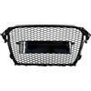 KITT Specials Griglia Calandra per AUDI A4 B8 Facelift 12-15 RS Look Nero Lucido senza