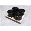 Concaver Set di CVR1 20x10 ET20 + 20x10,5 ET25 5x112 Nero lucido