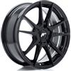 Jr Wheels Un cerchio JR Wheels JR21 17x7 ET20-40 5H PERSONALIZZATO Nero lucido