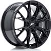Jr Wheels Un cerchio JR Wheels JR49 17x8 ET40 4x100 Nero lucido