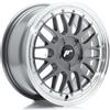 Jr Wheels Un cerchio JR Wheels JR23 16x7 ET20-45 5H CUSTOM Grigio iper w/ Labbro lavorato