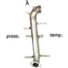 Ragazzon DOWNPIPE tubo di scarico libero e filtro Fiat Bravo II (typ198)(1739)