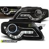 Tuning-Tec Fari anteriori diurni neri per VW Passat B6 3C 03.05-10 -LPVWF7