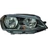 Diederichs Faro fanale anteriore Destro GOLF VII 12->>VALEO alogeno H7+H15 con motorin