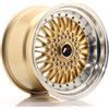 Jr Wheels Un cerchio JR JR9 17x10 ET20 5x112/120 Oro con bordo lavorato