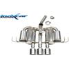 InoxCar Honda CIVIC TYPE-R FL5 2.0i V-TECH (329CV) 2022- Posteriore silenziato con