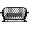 KITT Senza emblema Favo Griglia per Audi Q5 8R Facelift 2012-2015 Nero lucido