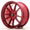 JAPAN RACING Un Cerchio in Lega Personalizzato Japan JR21 17x8 ET35 Platino
