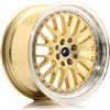 Jr Wheels Un cerchio JR JR10 17x8 ET35 4x100/114 Oro con bordo lavorato