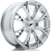 Jr Wheels Un cerchio JR Wheels JR49 16x7 ET20-42 4H PERSONALIZZATO Argento lavorato Face