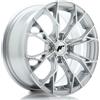 Jr Wheels Un cerchio JR Wheels JR49 15x6,5 ET35 4x100 Argento lavorato Face
