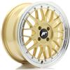 Jr Wheels Un cerchio JR Wheels JR23 16x7 ET20 4x100 Oro con bordo lavorato