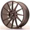 JAPAN RACING Un Cerchio in Lega Personalizzato Japan Racing JR22 18x7.5 ET35-40 5H Bronzo
