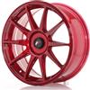 JAPAN RACING Un Cerchio in Lega Personalizzato Japan JR11 19x11 ET25 5H Rosso