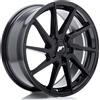 Jr Wheels Un cerchio JR Wheels JR36 18x9 ET20-50 5H PERSONALIZZATO Nero lucido