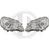 Diederichs Set Coppia FAnali fari anteriori TUNING POLO 9N3 2005 > 2009 cromati ANGEL EYES