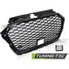 Tuning Tec GRIGLIA calandra mascherina frontale anterio NERA LUCIDA adatta AUDI A3 8V 2017-