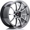 Jr Wheels Un cerchio Ruote JR JR5 19x9.5 ET12-36 5H PERSONALIZZATO Hyper Black