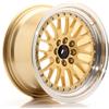 Jr Wheels Un cerchio JR Wheels JR10 16x8 ET20 4x100/108 Oro con bordo lavorato