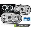 Tuning-Tec Fari Angel Eyes CCFL cromati per VW Golf 4 09.97-09.03 -LPVWN7