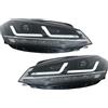 Osram Coppia Fana Fari Osram Full LED LEDriving per VW Golf 7.5 Halogen Dynamic Sygnal