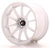JAPAN RACING Un Cerchio in Lega Japan Racing JR5 18x10.5 ET12 5x114.3 Bianco