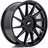 Jr Wheels Un cerchio JR Wheels JR22 17x7 ET20-40 PERSONALIZZATO Nero lucido
