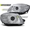 Tuning-Tec FARI ANTERIORI CROMATI adatti a SKODA FABIA 07-03.10 / ROOMSTER 06-03.10
