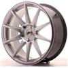 JAPAN RACING Un Cerchio in Lega Personalizzato Japan Racing JR11 20x8.5 ET20-35 5H Argento