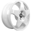 japan racing Rally Wheel Cerchio in lega colore bianco. Misure 15 X 6.5 4X100 35 60.1