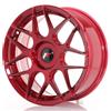 japan racing Un Cerchio in Lega Personalizzato Japan Racing JR18 17x7 ET20-40 Rosso Platino