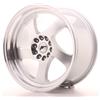 JAPAN RACING Un Cerchio in Lega Japan Racing JR15 18x9.5 ET22 5x114/120 Argento Lavorato