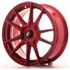 JAPAN RACING Un Cerchio in Lega Personalizzato Japan JR21 17x7 ET35-40 Platino