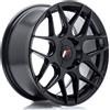 Jr Wheels Un cerchio JR Wheels JR18 16x7 ET20-35 4H PERSONALIZZATO Nero lucido