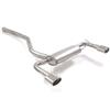 Ragazzon Posteriore inox sdoppiato con terminali Jeep Renegade 2014>>(5520)