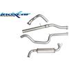 InoxCar Lancia DELTA 2.0 TURBO HF EVOLUZIONE 1992-- DOWNPIPE tubo di scarico libero +