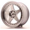 JAPAN RACING Un Cerchio in Lega Personalizzato Japan JR6 18x9.5 ET22 5x114.3/120 Argento