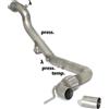 Ragazzon DOWNPIPE tubo di scarico libero Gr. N Ford Mustang Mk6 2015>>2023(6911)