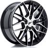 Jr Wheels Un cerchio JR Wheels JR28 16x7 ET40 4x100 Nero Lucido Superficie
