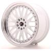 JAPAN RACING Un Cerchio in Lega Japan Racing JR10 18x9.5 ET40 5x112/114 Bianco