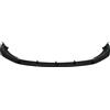KITT Spoiler paraurti anteriore per BMW X1 SUV F48 Pre-LCI 15-19 Lucido Nero