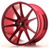 JAPAN RACING Un Cerchio in Lega Personalizzato Japan Racing JR21 19x9.5 ET20-40 5H Rosso