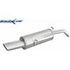INOXCAR Posteriore con uscita singola ovale 120x80 mm DS3 1.6 TURBO THP RACIN