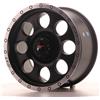 Japan Racing Un Cerchio in Lega Personalizzato Japan Racing JRX4 17x8.5 ET20-35 Nero 6 fori